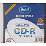 CD-R scrivibile - 700 MB - slim case - Stampabile inkjet