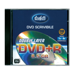 DVD+R DL - 8,5 GB - jewel case - Silver