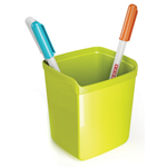 Bicchiere portapenne Plastic Desk - colore verde