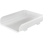 Portacorrispondenza Plastic Desk - colore bianco