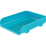 Portacorrispondenza Plastic Desk - colore celeste