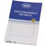 Fogli protocollo - A4 - uso bollo - 200 fogli - 60 g