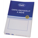 Fogli protocollo - A4 - righe 1R - 200 fogli - 60 g