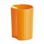 Bicchiere portapenne diam. 77 mm/H 100 mm - arancio