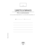 Sicurezza impianti - Libretto di impianto per la climatizzazione estiva e invernale (Allegato I) - Registro - 44 pagine