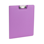 Portablocco Happy Color in similpelle con molla - formato 23x32,2 cm - Colore: viola