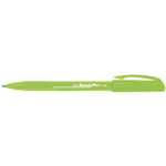 Penna a sfera con cappuccio Speedy - verde - Tratto medio